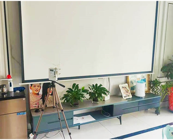 山西太原首開國風(fēng)瑯樾--家里甲醛檢測，一號樓一單元21層